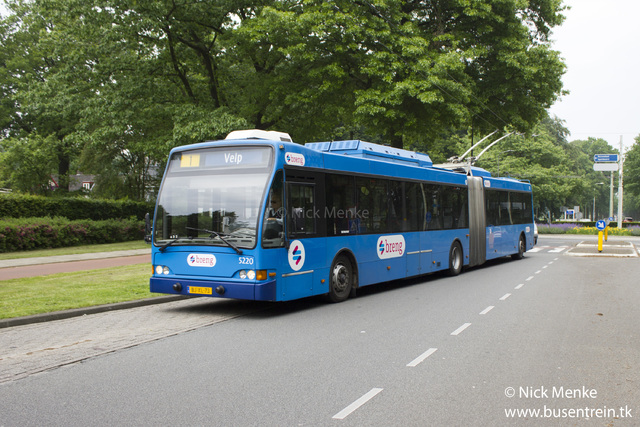 Foto van HER Berkhof Premier AT 18 5220 Gelede bus door Busentrein