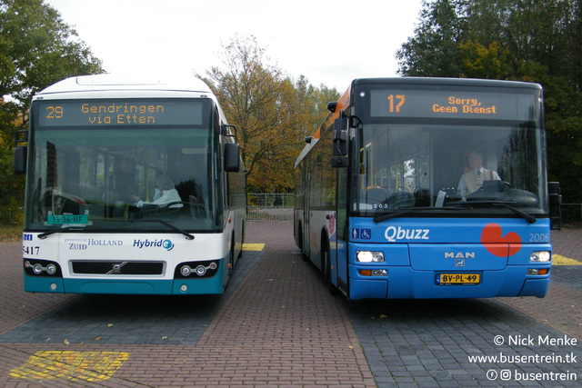 Foto van ARR Volvo 7700 Hybrid 5417 Standaardbus door Busentrein