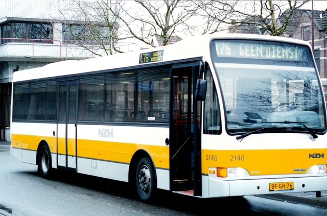 Foto van NZH Berkhof 2000NL 2148 Standaardbus door wyke2207