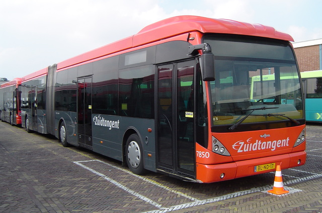 Foto van CXX Van Hool AG300 7850 Gelede bus door wyke2207