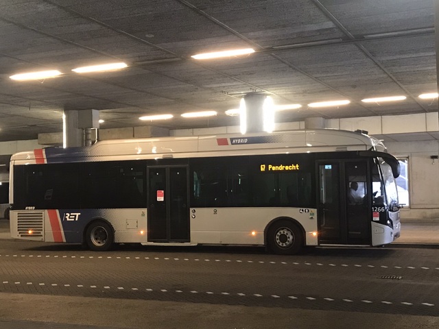 Foto van RET VDL Citea SLE-120 Hybrid 1266 Standaardbus door Rotterdamseovspotter