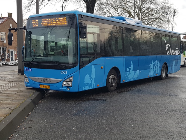Foto van OVinIJ Iveco Crossway LE (12mtr) 5503 Standaardbus door treinspotter-Dordrecht-zuid