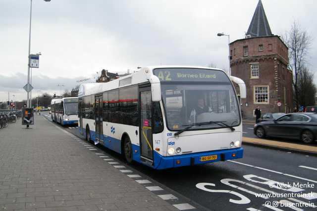 Foto van GVB Berkhof Jonckheer 147 Standaardbus door Busentrein