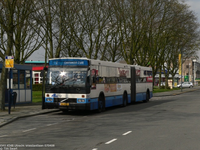 Foto van GVU Den Oudsten B88 G 548 Gelede bus door tsov