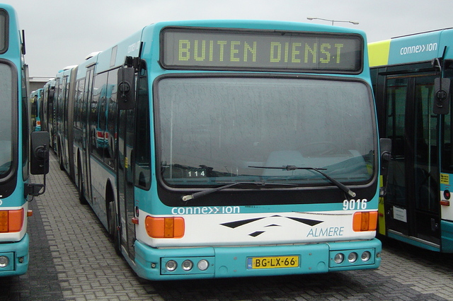 Foto van CXX Den Oudsten B93 9016 Gelede bus door wyke2207
