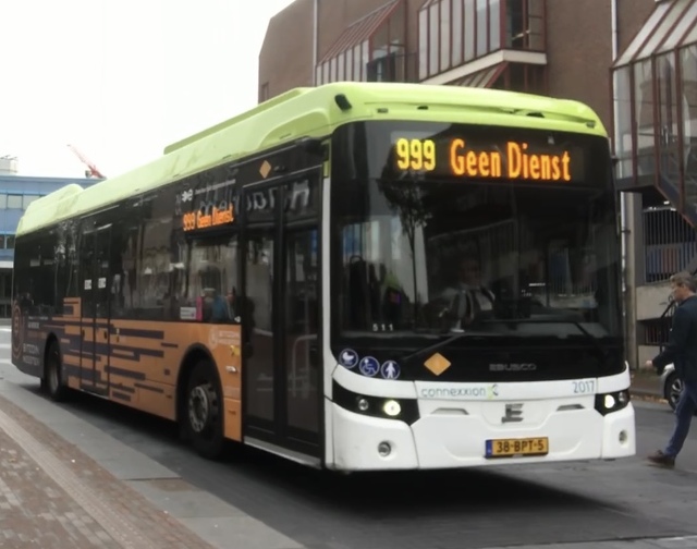 Foto van CXX Ebusco 2.2 (12mtr) 2017 Standaardbus door Rotterdamseovspotter