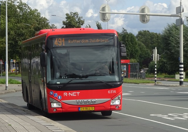 Foto van QBZ Iveco Crossway LE (13mtr) 6314 Standaardbus door_gemaakt Rotterdamseovspotter