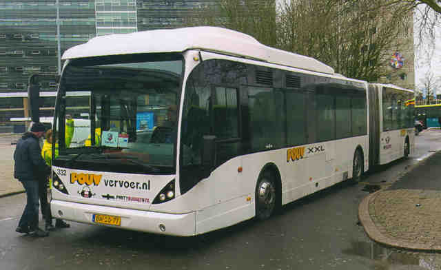 Foto van Pouw Van Hool AG300 332 Gelede bus door_gemaakt Jelmer