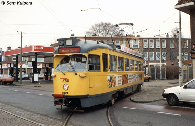 Foto van HTM Haagse PCC 1109 Tram door RW2014