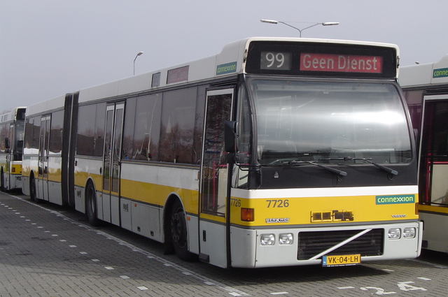 Foto van CXX Berkhof Duvedec G 7726 Gelede bus door wyke2207