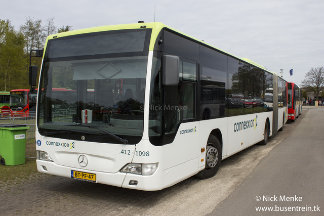 Foto van CXX Mercedes-Benz Citaro G 1098 Gelede bus door_gemaakt Busentrein