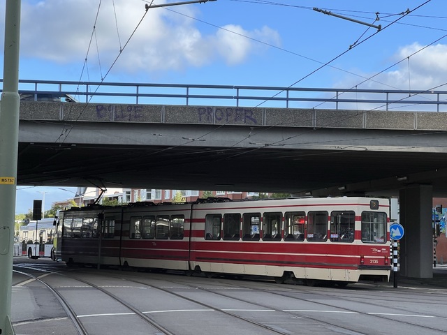 Foto van HTM GTL8 3135 Tram door Stadsbus