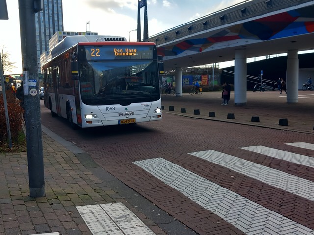 Foto van HTM MAN Lion's City CNG 1058 Standaardbus door Rafael070