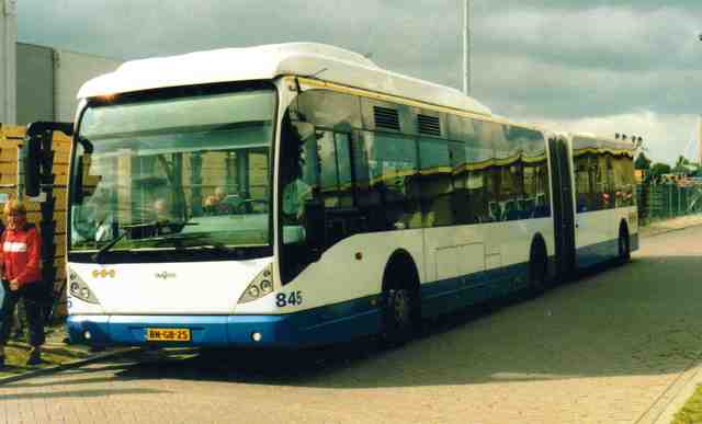 Foto van BBA Van Hool AG300 845 Gelede bus door Jelmer
