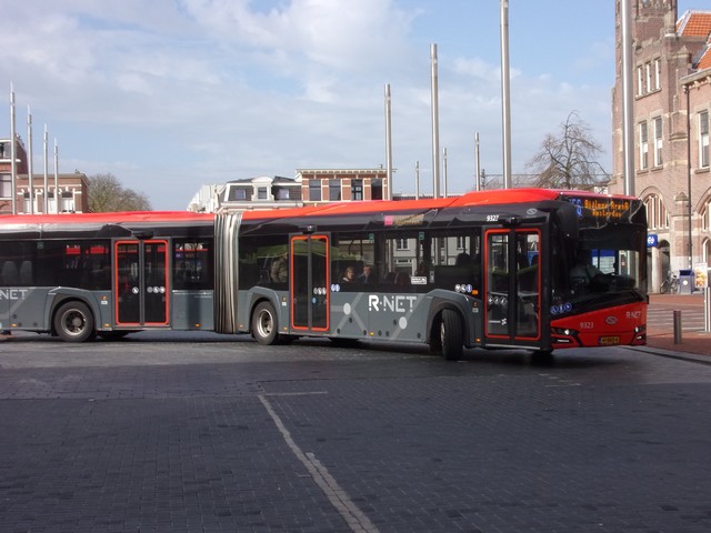 Foto van CXX Solaris Urbino 18 9323 Gelede bus door_gemaakt Lijn45