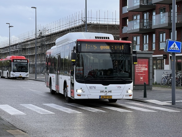 Foto van HTM MAN Lion's City CNG 1076 Standaardbus door Stadsbus