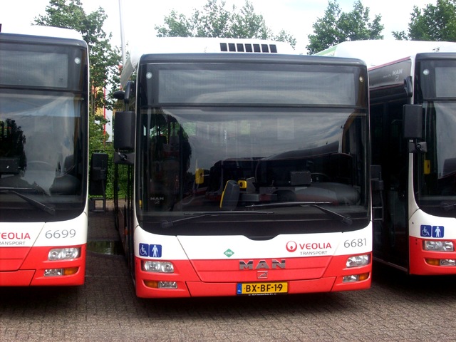 Foto van VEO MAN Lion's City CNG 6681 Standaardbus door wyke2207