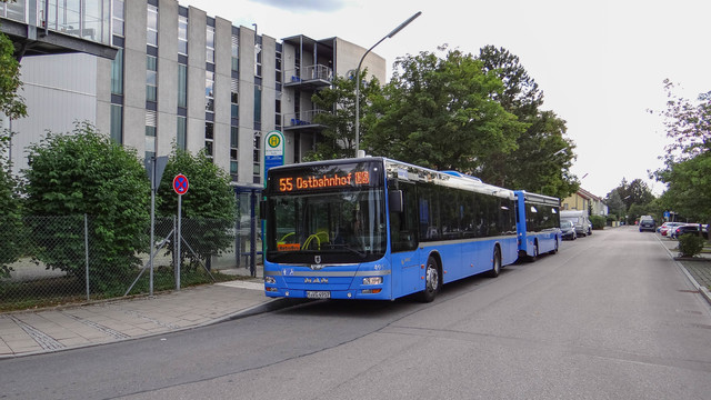 Foto van MVG MAN Lion's City 4957 Standaardbus door OVdoorNederland