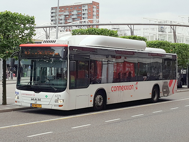 Foto van CXX MAN Lion's City CNG 6771 Standaardbus door wyke2207