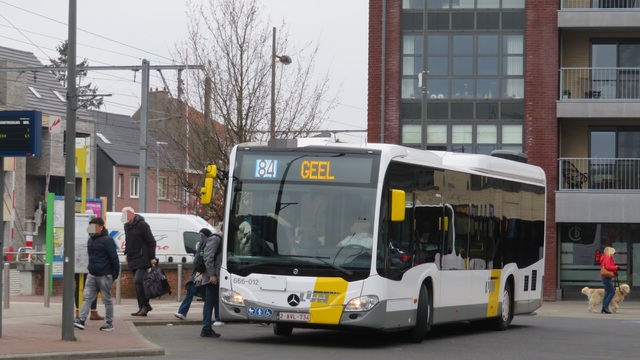 Foto van DeLijn Mercedes-Benz Citaro LE Hybrid 666012 Standaardbus door TreinspotterUtrecht