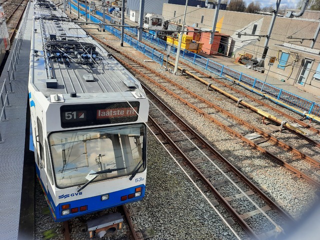 Foto van GVB S1/S2 53 Metro door Kiantrains