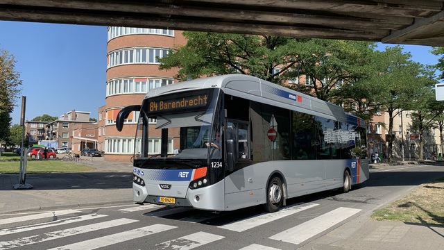 Foto van RET VDL Citea SLE-120 Hybrid 1234 Standaardbus door_gemaakt Stadsbus