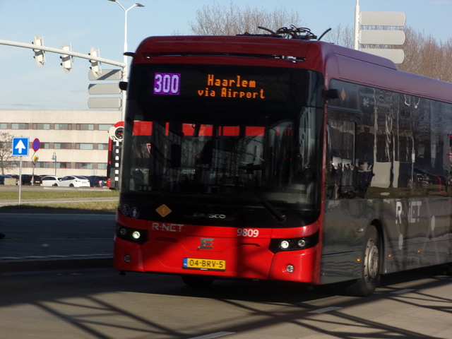 Foto van CXX Ebusco 2.2 (18mtr) 9809 Gelede bus door WDKzorgoptijd