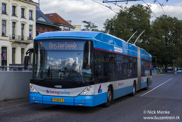Foto van HER Hess Swisstrolley 5250 Gelede bus door_gemaakt Busentrein