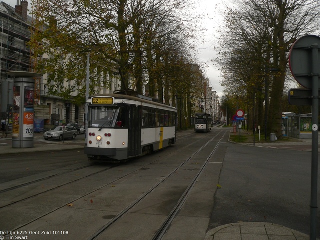 Foto van DeLijn De Lijn PCC 6225 Tram door tsov