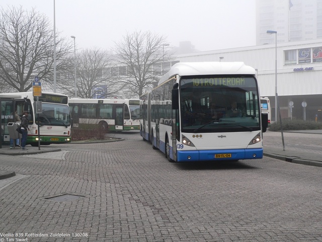 Foto van VEO Van Hool AG300 839 Gelede bus door_gemaakt tsov