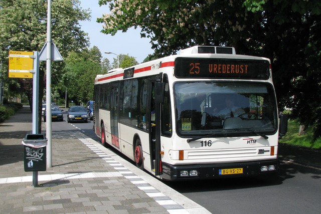 Foto van HTM Den Oudsten B96 116 Standaardbus door dmulder070