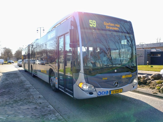 Foto van QBZ Mercedes-Benz Citaro G 3449 Gelede bus door_gemaakt Draken-OV