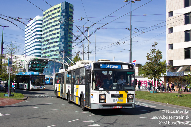 Foto van STA Van Hool AG280T 11 Gelede bus door Busentrein