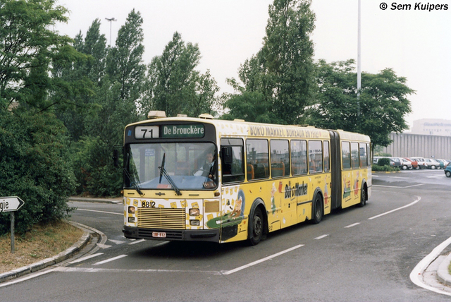 Foto van MIVB Van Hool AG280 8812 Gelede bus door RW2014