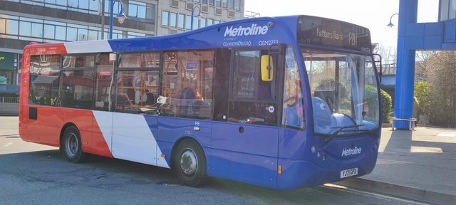 Foto van Metroline Optare MetroCity EV 2750 Standaardbus door MHVentura