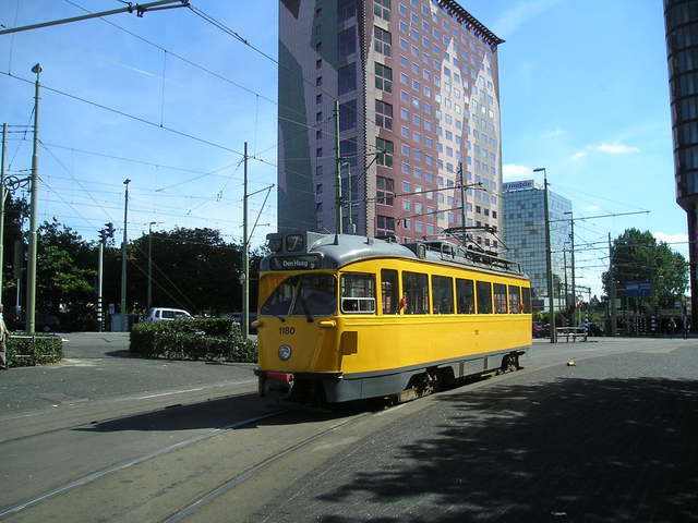 Foto van HTM Haagse PCC 1180 Tram door_gemaakt Perzik