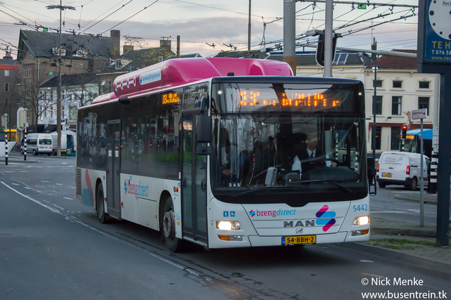 Foto van HER MAN Lion's City CNG 5442 Standaardbus door Busentrein