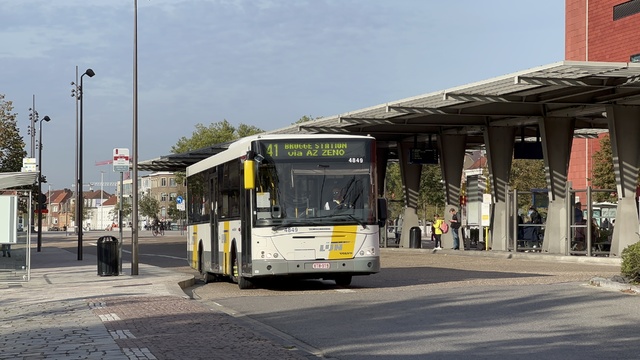 Foto van DeLijn Jonckheere Transit 2000 4849 Standaardbus door Stadsbus
