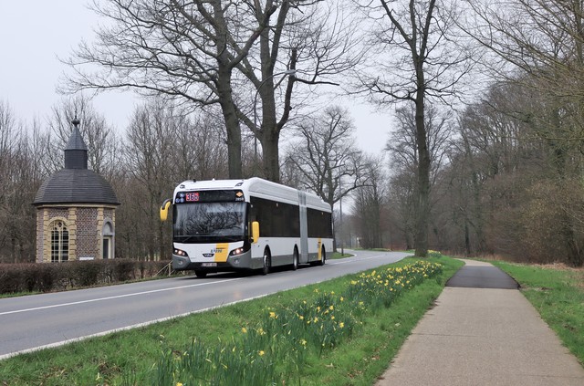 Foto van DeLijn VDL Citea SLFA-180 Hybrid 2859 Gelede bus door_gemaakt mauricehooikammer
