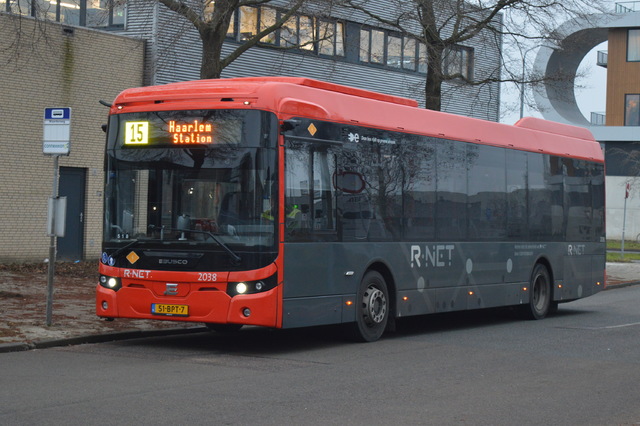 Foto van CXX Ebusco 2.2 (12mtr) 2038 Standaardbus door wyke2207