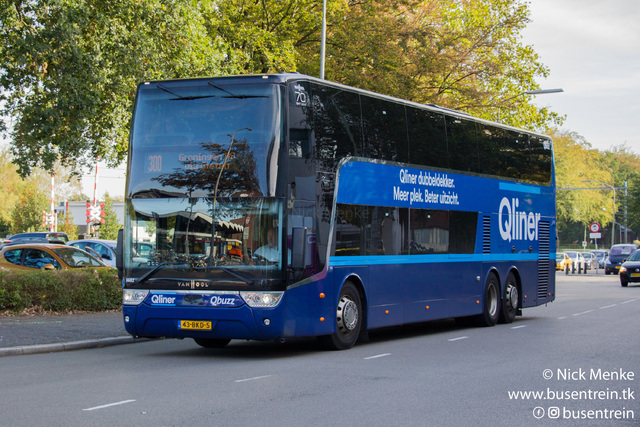 Foto van QBZ Van Hool Astromega 3692 Dubbeldekkerbus door_gemaakt Busentrein