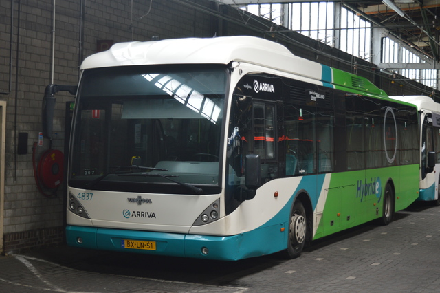 Foto van ARR Van Hool A300 Hybrid 4837 Standaardbus door wyke2207
