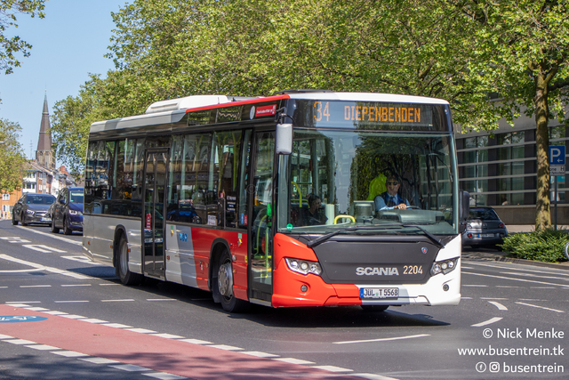 Foto van ASEAG Scania Citywide LE 2204 Standaardbus door Busentrein