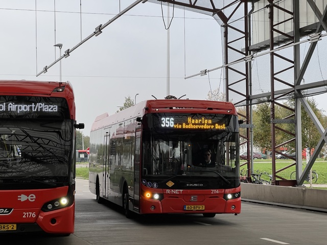 Foto van CXX Ebusco 2.2 (12,9mtr) 2114 Standaardbus door Stadsbus