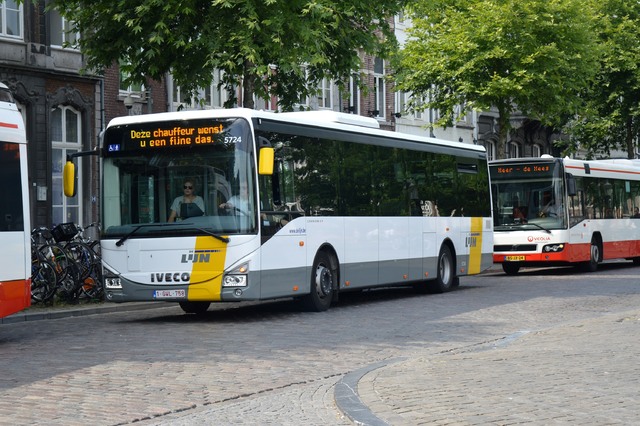 Foto van DeLijn Iveco Crossway LE (12mtr) 5724 Standaardbus door_gemaakt wyke2207