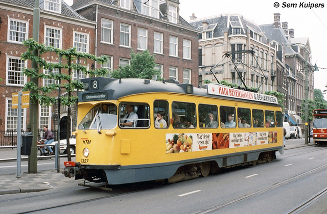 Foto van HTM Haagse PCC 1327 Tram door RW2014