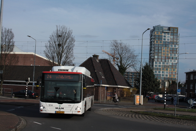 Foto van HTM MAN Lion's City CNG 1014 Standaardbus door Tramspoor