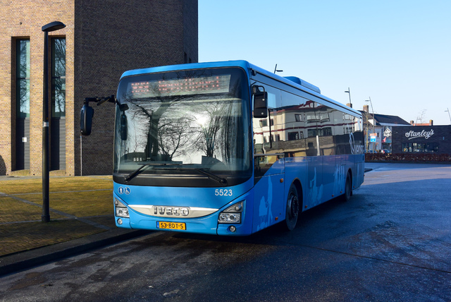 Foto van OVinIJ Iveco Crossway LE (12mtr) 5523 Standaardbus door_gemaakt NLRail