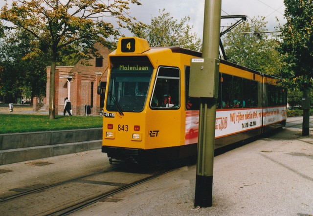 Foto van RET ZGT 843 Tram door_gemaakt JanWillem