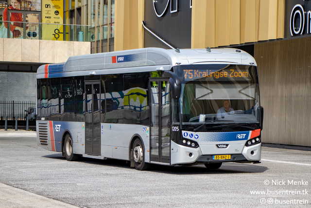 Foto van RET VDL Citea SLE-120 Hybrid 1205 Standaardbus door Busentrein
